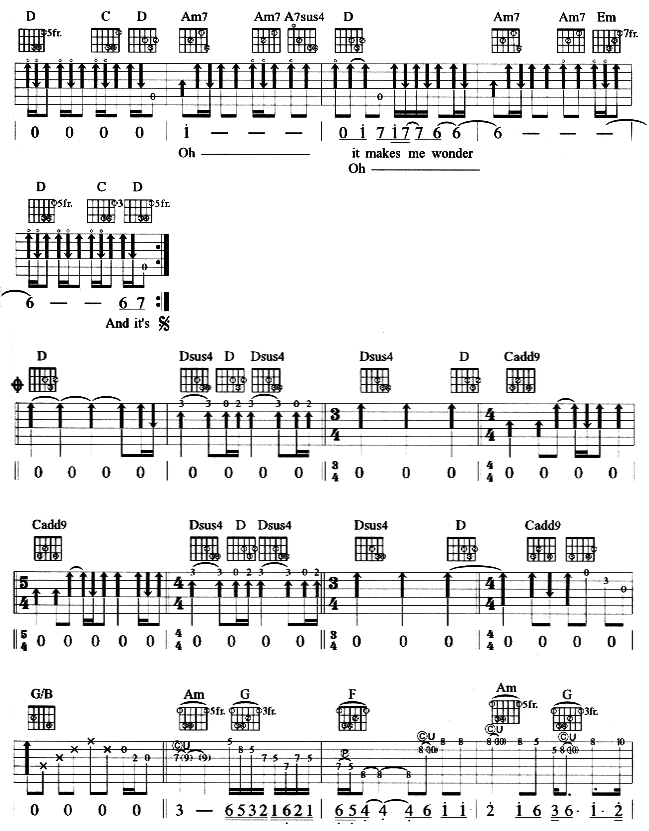 Stainway To Heaven吉他谱 第4页